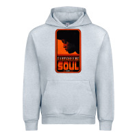 Heather Grey Fist Full Of Soul Long Record Player Urban Hoodie - artisFamous