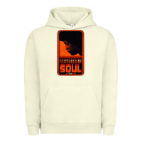 Pigment Pistachio Fist Full Of Soul Long Record Player Urban Hoodie - artisFamous