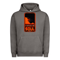 Pigment Tornado Fist Full Of Soul Long Record Player Urban Hoodie - artisFamous