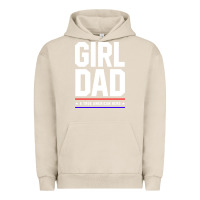 Pigment French Oak Girl Dad A True American Hero - Fathers Day Gift Urban Hoodie - artisFamous