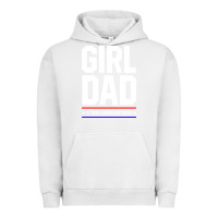 Pigment Lunar Rock Girl Dad A True American Hero - Fathers Day Gift Urban Hoodie - artisFamous