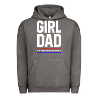 Pigment Tornado Girl Dad A True American Hero - Fathers Day Gift Urban Hoodie - artisFamous