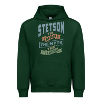 Forest Green Stetson Personalized Name Birthday Gift Urban Hoodie - artisFamous