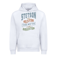 White Stetson Personalized Name Birthday Gift Urban Hoodie - artisFamous