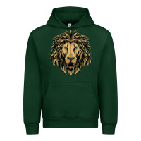 Forest Green Lion t-shirt  designs Urban Hoodie - artisFamous
