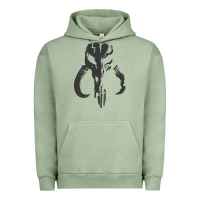 Pigment Oil Green This is the way Urban Hoodie - artisFamous