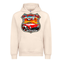 Sandshell CLASSIC CARS ROUTE 66 Urban Hoodie - artisFamous