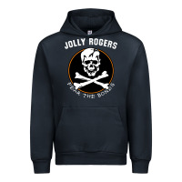 Navy fear the bones Urban Hoodie - artisFamous