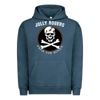 Pigment Midnight Navy fear the bones Urban Hoodie - artisFamous