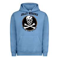Pigment Pebble Blue fear the bones Urban Hoodie - artisFamous