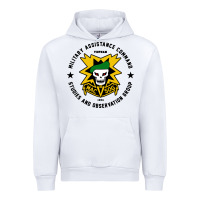 White macv sog Urban Hoodie - artisFamous