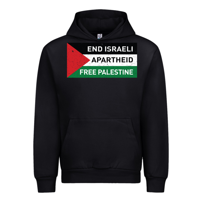 End Is.rae.li Apartheid Free Pales  Flag  T Shirt Urban Hoodie by artisFamous | Teevron
