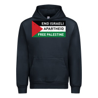Navy end is.rae.li apartheid free pales  flag  t shirt Urban Hoodie - artisFamous