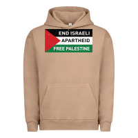 Pigment Burro end is.rae.li apartheid free pales  flag  t shirt Urban Hoodie - artisFamous