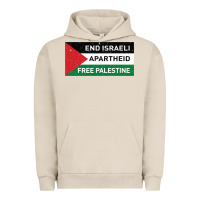Pigment French Oak end is.rae.li apartheid free pales  flag  t shirt Urban Hoodie - artisFamous