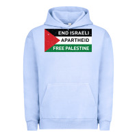 Pigment Grape Ice end is.rae.li apartheid free pales  flag  t shirt Urban Hoodie - artisFamous