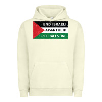 Pigment Pistachio end is.rae.li apartheid free pales  flag  t shirt Urban Hoodie - artisFamous