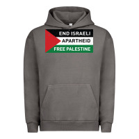 Pigment Tornado end is.rae.li apartheid free pales  flag  t shirt Urban Hoodie - artisFamous