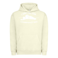 Pigment Pistachio i don't fall over i do random gravity checks Urban Hoodie - artisFamous
