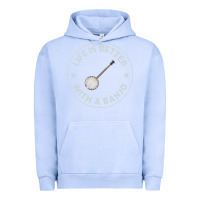 Pigment Grape Ice Banjo Bluegrass Music Traditional Musician Funny Gift Urban Hoodie - artisFamous