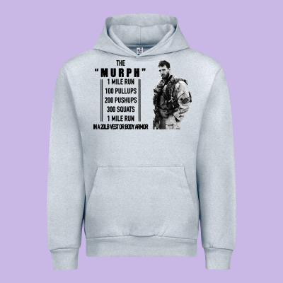 The Murph Challenge Urban Hoodie Designed By Artisfamous