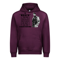 Mauve Wine the murph challenge Urban Hoodie - artisFamous