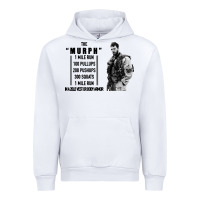 White the murph challenge Urban Hoodie - artisFamous
