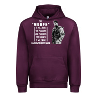 Mauve Wine the murph challenge Urban Hoodie - artisFamous