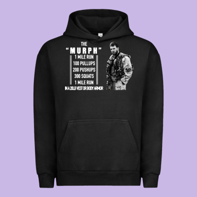 The Murph Challenge Urban Hoodie Designed By Artisfamous