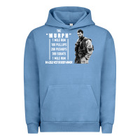 Pigment Pebble Blue the murph challenge Urban Hoodie - artisFamous