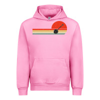 Fuchsia Pink Banjo Bluegrass Music Traditional Musician vintage retro Urban Hoodie - artisFamous
