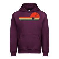 Mauve Wine Banjo Bluegrass Music Traditional Musician vintage retro Urban Hoodie - artisFamous