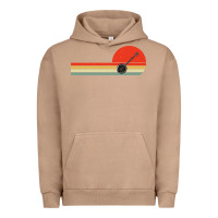 Pigment Burro Banjo Bluegrass Music Traditional Musician vintage retro Urban Hoodie - artisFamous