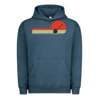 Pigment Midnight Navy Banjo Bluegrass Music Traditional Musician vintage retro Urban Hoodie - artisFamous