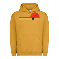 Pigment Peanut Butter Banjo Bluegrass Music Traditional Musician vintage retro Urban Hoodie - artisFamous