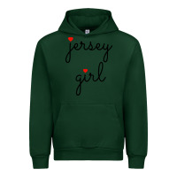 Forest Green new jersey girl on the shore Urban Hoodie - artisFamous