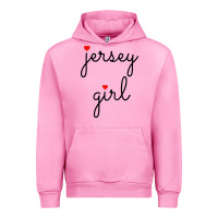 Fuchsia Pink new jersey girl on the shore Urban Hoodie - artisFamous