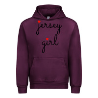 Mauve Wine new jersey girl on the shore Urban Hoodie - artisFamous