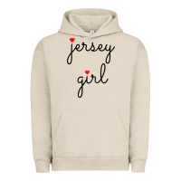 Pigment French Oak new jersey girl on the shore Urban Hoodie - artisFamous