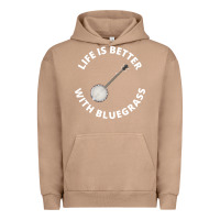 Pigment Burro Banjo Bluegrass Music Traditional Musician Funny Gift Urban Hoodie - artisFamous