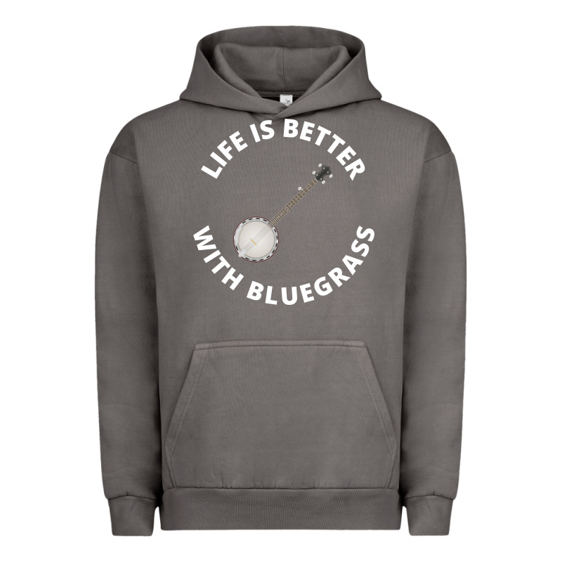 Banjo Bluegrass Music Traditional Musician Funny Gift Urban Hoodie by artisFamous | Teevron