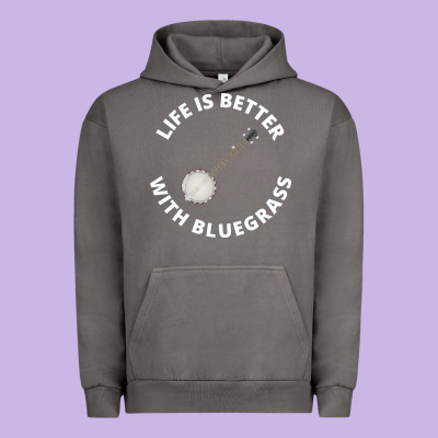 Banjo Bluegrass Music Traditional Musician Funny Gift Urban Hoodie Designed By Artisfamous