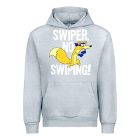 Heather Grey swiper no swiping Urban Hoodie - artisFamous
