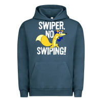 Pigment Midnight Navy swiper no swiping Urban Hoodie - artisFamous