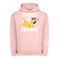 Pigment Salmon swiper no swiping Urban Hoodie - artisFamous
