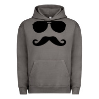 Pigment Tornado moustache and sunglasses Urban Hoodie - artisFamous