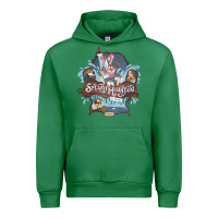 Emerald Splash Mountain Urban Hoodie - artisFamous
