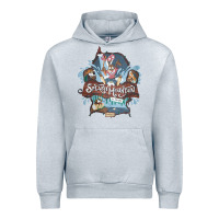 Heather Grey Splash Mountain Urban Hoodie - artisFamous