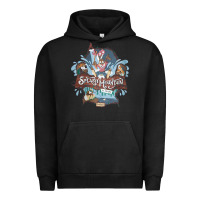 Pigment Black Splash Mountain Urban Hoodie - artisFamous
