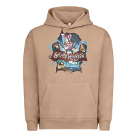 Pigment Burro Splash Mountain Urban Hoodie - artisFamous